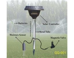 Moisture-Controlled Solar-Powered Controller